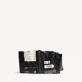 Monedero tipo clutch «Chips» en negro