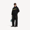 Mules con cinturón para hombre en negro Mules con cinturón para hombre en negro