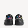 Mules Crocs™ para mujer con Jibbitz™ en negro Mules Crocs™ para mujer con Jibbitz™ en negro
