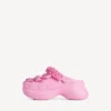 Mules Crocs™ para mujer con Jibbitz™ en rosa claro Mules Crocs™ para mujer con Jibbitz™ en rosa claro