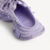 Mules de cuadros para mujer, talla 3XL, en color lila Mules de cuadros para mujer, talla 3XL, en color lila