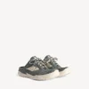 Mules de denim «Hamptons» para mujer en azul/blanco roto Mules de denim «Hamptons» para mujer en azul/blanco roto