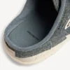 Mules de denim «Hamptons» para mujer en azul/blanco roto Mules de denim «Hamptons» para mujer en azul/blanco roto