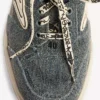 Mules de denim «Hamptons» para mujer en azul/blanco roto Mules de denim «Hamptons» para mujer en azul/blanco roto