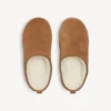 Mules de plataforma Alaska Soft para mujer en marrón/blanco Mules de plataforma Alaska Soft para mujer en marrón/blanco