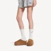 Mules de plataforma Alaska Soft para mujer en marrón/blanco Mules de plataforma Alaska Soft para mujer en marrón/blanco