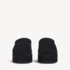 Mules de plataforma Alaska Soft para mujer en negro Mules de plataforma Alaska Soft para mujer en negro