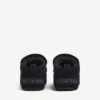 Mules de plataforma Alaska Soft para mujer en negro Mules de plataforma Alaska Soft para mujer en negro