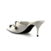 Mules de tacones Cagole «Piel de cordero blanca» 714253WAD4E9081