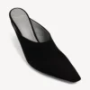 Mules «Duchesse» para mujer en negro Mules «Duchesse» para mujer en negro