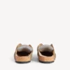 Mules «Dumbo» para hombre en color beige