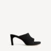 Mules Fargo para mujer en negro Mules Fargo para mujer en negro
