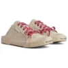 Mules «Paris» «Algodón desgastado blanco y goma blanca» 693952W3PA59060