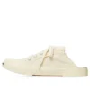 Mules «Paris» «Algodón desgastado blanco y goma blanca» 693953W3RC69090