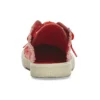 Mules «Paris» «Algodón desgastado rojo y goma blanca» 693952W3RC36090