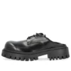 Mules Sergent de 20 mm «Piel de becerro lisa negra» 701392WBD401000