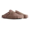 Mules Sunday «Piel de becerro mate color tostado» 761712WCGA12010