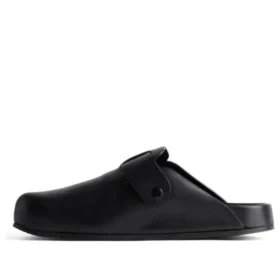 Mules Sunday «Piel de becerro negra mate» 761712WCEA11000