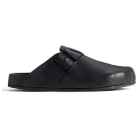 Mules Sunday «Piel de becerro negra mate» 761712WCEA11000