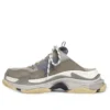 Mules Triple S «Gris azul, doble espuma y malla» 755687W3SM11259