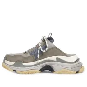 Mules Triple S «Gris azul, doble espuma y malla» 755687W3SM11259