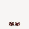 Mules urbanas para mujer en color merlot