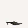 Mules urbanas para mujer en negro Mules urbanas para mujer en negro