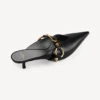 Mules urbanas para mujer en negro Mules urbanas para mujer en negro