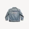 Niños – chaqueta oversize de Political Campaign en azul claro