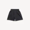 Niños – pantalones cortos de chándal en negro desgastado