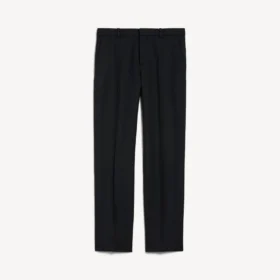 Pantalones ajustados de sastrería para hombre en color negro
