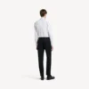 Pantalones ajustados de sastrería para hombre en color negro