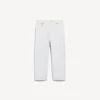 Pantalones capri «Jackie» para mujer en blanco Pantalones capri «Jackie» para mujer en blanco