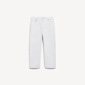 Pantalones capri «Jackie» para mujer en blanco