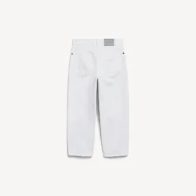 Pantalones capri «Jackie» para mujer en blanco