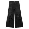 Pantalones cargo acampanados «Negro» 783694TNW111672