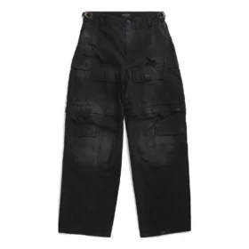 Pantalones cargo grandes «Negros» 746493TKP271000