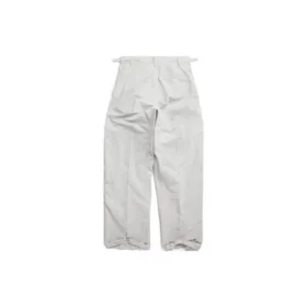 Pantalones cargo minimalistas «Light Grey» 746509TKP271400