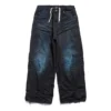 Pantalones con doble refuerzo en las rodillas «Azul oscuro» 809444TRW587150
