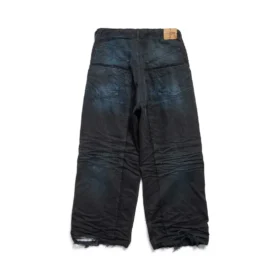 Pantalones con doble refuerzo en las rodillas «Azul oscuro» 809444TRW587150