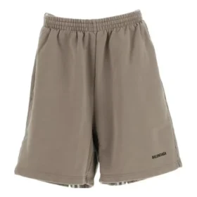 Pantalones cortos de chándal de algodón «Gris oscuro» 674591TMVF57761