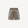 Pantalones cortos de chándal técnico para hombre en color gris Pantalones cortos de chándal técnico para hombre en color gris