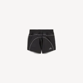 Pantalones cortos de chándal técnicos para mujer en negro