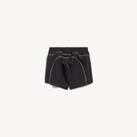 Pantalones cortos de chándal técnicos para mujer en negro