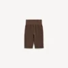 Pantalones cortos de ciclismo sin costuras para mujer en color moka Pantalones cortos de ciclismo sin costuras para mujer en color moka