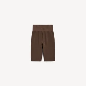 Pantalones cortos de ciclismo sin costuras para mujer en color moka