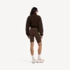 Chaqueta de chándal «techwear» para mujer en color moka Chaqueta de chándal «techwear» para mujer en color moka