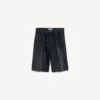 Pantalones cortos de Denim de hombre «stay press» en negro Pantalones cortos de Denim de hombre «stay press» en negro
