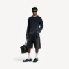 Pantalones cortos de Denim de hombre «stay press» en negro Pantalones cortos de Denim de hombre «stay press» en negro