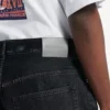 Pantalones cortos de Denim de hombre «stay press» en negro Pantalones cortos de Denim de hombre «stay press» en negro